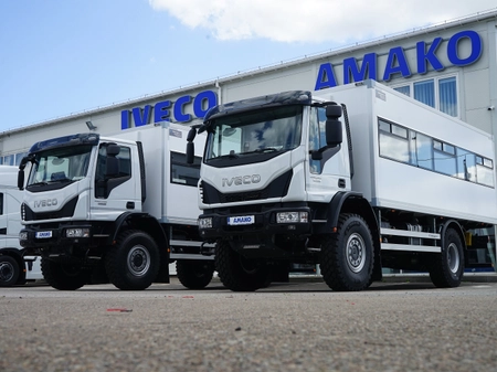 Повнопривідний вахтовий автобус 4х4 на шасі IVECO EuroCargo ML150E28WS-E5