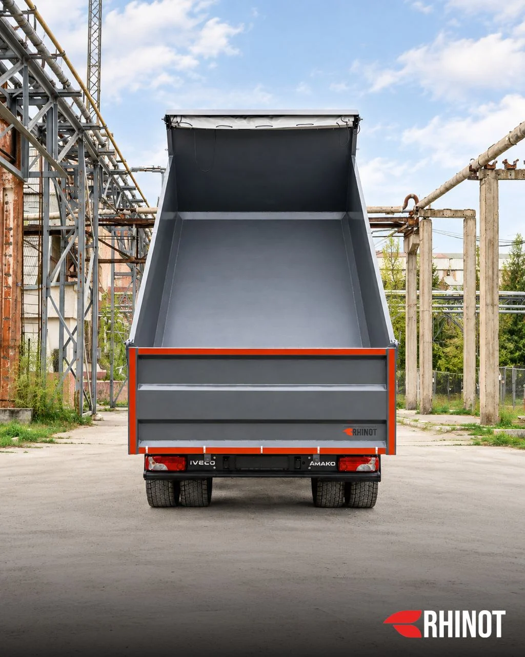 Самоскид DNIPRO від RHINOT на шасі IVECO Eurocargo