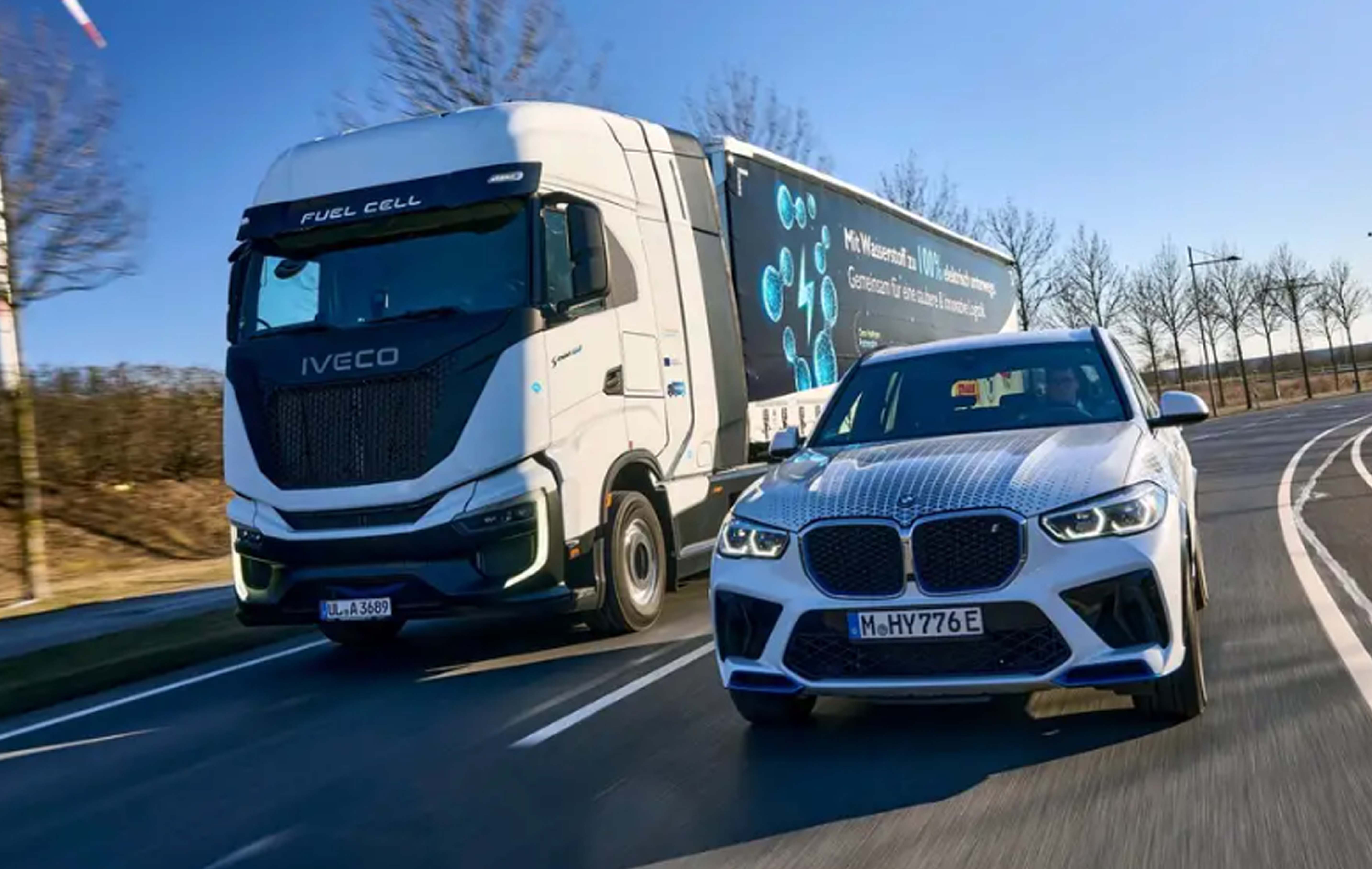 Нова ера перевезень: водневі IVECO доставляють BMW