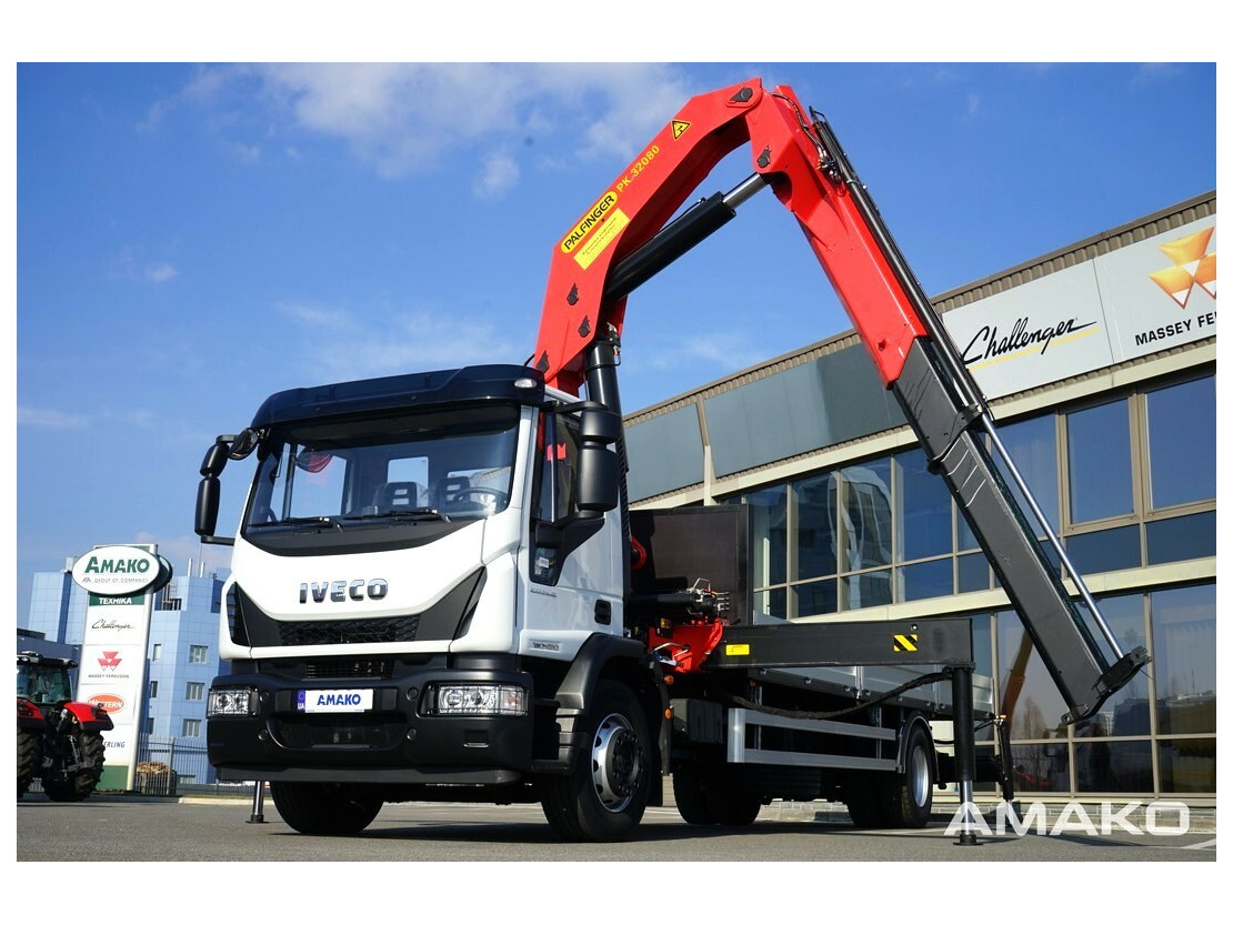 IVECO EUROCARGO ML180E25-E5 (Бортова платформа з КМУ 4x2, Е5)