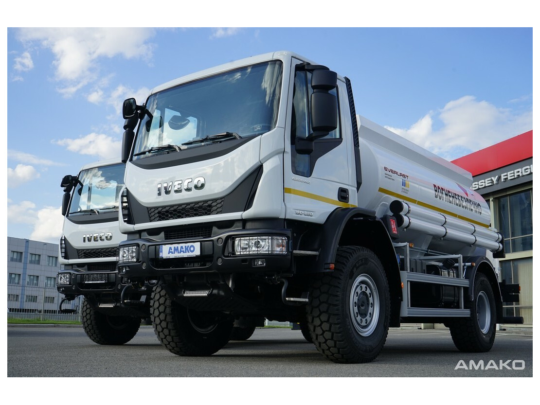 IVECO EuroCargo ML150E28WS 4x4, Автопаливозаправник 8м3